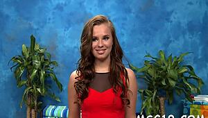 This stylish babe with an amazing figure feels every bit of raw sex pleasure! 🔥