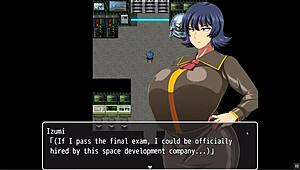 Shipwrecked spaceship todoroki hentai game ep 1, space suits too tight for huge tits and massive butt.