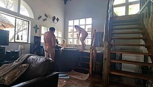 Wow! Spa Bath Orgy With Three Girls And One Guy In Reverse Gangbang Interracial Action!