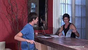 Yo, check Javier and Ezequiel, Latin boys banging wild