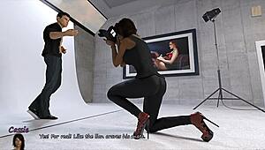 凯西和约翰从粗暴变大城激情狂欢