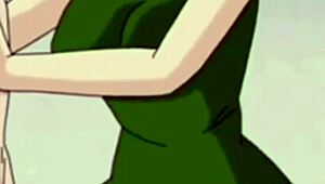 Bulma, what are you doing with Gohan? Is this the hentai version of Dragon Ball Z?