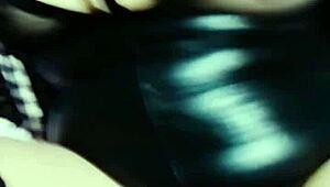 Feeling excited during video call as follower watches my ass licked and fucked.