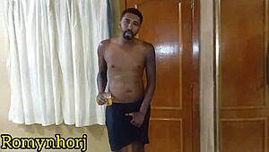 Private party at Hotel Girassol, Rio, with a hung stud drilling deep