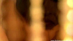 Nude Indian Brunette Dances Sensually, Teasing and Becoming Aroused at Night