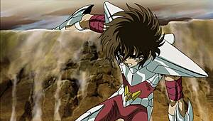 just chilling with the knights of zodiac in this epic anime prologue