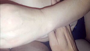 Hey, why does this hooker give such an amazing blowjob? And then I finish on her gorgeous feet!