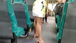 uh, i flashed inside the bus and my cuck got so wet!