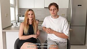 A quick chat about us before we fuck for pure pleasure in missionary