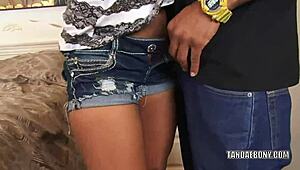 yo, black hottie porsha carrera getting her pussy pounded hard!