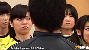 I watched a Japanese female team take naughty lessons from their coach, so wild!