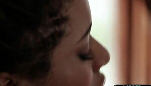 Damn! Ebony Babe Bent Over and Fucked Hard Doggystyle!