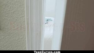 sislovesme - hot teen audrey grace fucks her stepbrother in pov missionary and doggystyle?