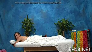 Hot 18 Year Old Playgirl Offers Sensual Massage and Blowjob