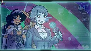 Princess Battles Monster in Akaburs Star Channel Part 59