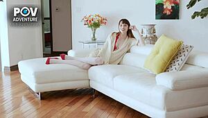 Real POV adventure school teacher shows student a good time