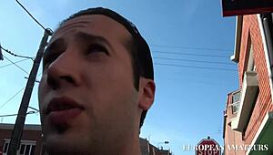 Horny bitch gets fucked and cumshot at the sexy shop.