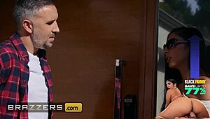 man, beautiful giana dior spent an awesome day riding a big cock for brazzers.