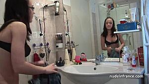 french teen with perky tits drilled by old papy voyeur