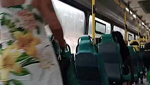 uh, i flashed inside the bus and my cuck got so wet!