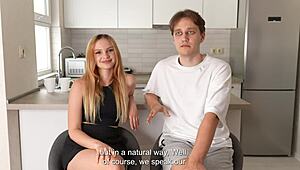 A quick chat about us before we fuck for pure pleasure in missionary