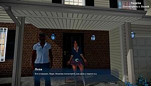 complete gameplay with sexy neighbor milf in rough hardcore