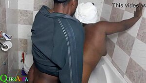 My husband just NAILED our new neighbour in the bathroom!