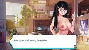 Gamer Girls Sophie Takes on Monster Cock in 3D Anime.