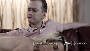 he whimpers watching wife turn him into cuck spanish subs