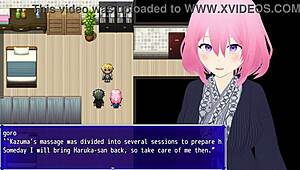 In this hentai, the old man embraces his wife's lust through cuckold play, watching her get fingered and give blowjobs