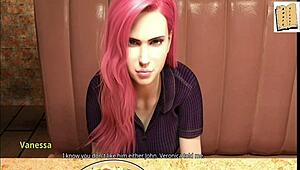 Wvm 113 chatting with gorgeous pink-haired milf online