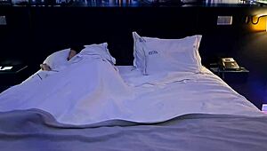 Angry big ass Latina wife bent over with husband's friend