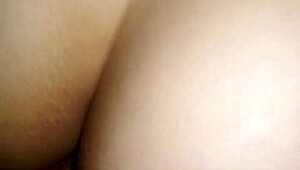 Married couple enjoys anal sex on their wedding day