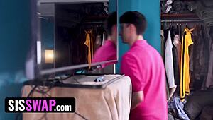 Sisswap - Perv Stepbros Swap and Bang Sexy Teen Stepsisters Scarlet Skies & Ginger Grey