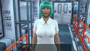 Hot Indian Milf Stranded in Space!
