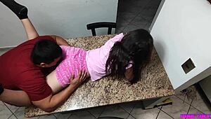 Wow! Cute Girl Served as Dessert, Stepfather Couldn't Resist!