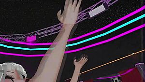 vrchat pole dancing in virtual world