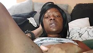 Naejae Seduces With Strip Tease, Clothes Ripped, Close-Up Squirting