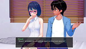 Redhead MOMMY LICKS and SWALLOWS CUM in Hentai Gameplay