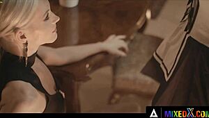 Gorgeous Zazie Skymm Selects Shalina Devine For Lesbian Face Sitting And Licking