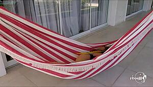 Horny Teen Masturbates with Hitachi Toy to Orgasm