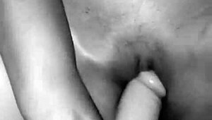 I Masturbate Hard Before Taking His Massive Cock