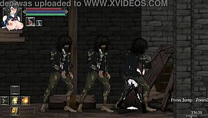 night of r scenes in slums underground