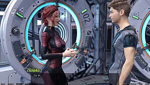 Stranded in Space 95 - I Felt So Close Holding Hands with Asian Scientist Milf