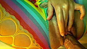 晚上近距离猛干毛逼内射😏