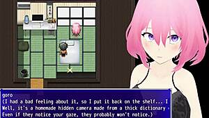 In this hentai, the old man embraces his wife's lust through cuckold play, watching her get fingered and give blowjobs