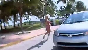 Horny Blonde Bitch Rammed Rough and Hard!