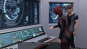 Stranded in Space 95 - I Felt So Close Holding Hands with Asian Scientist Milf