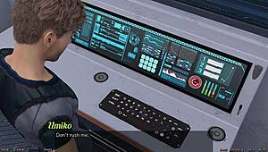 Stranded in Space 95 - I Felt So Close Holding Hands with Asian Scientist Milf