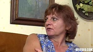 Wow, dirty German mature whore craves hard dick!